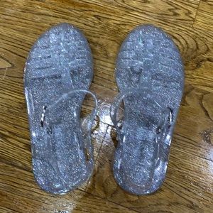 Sparkly glittery sandal